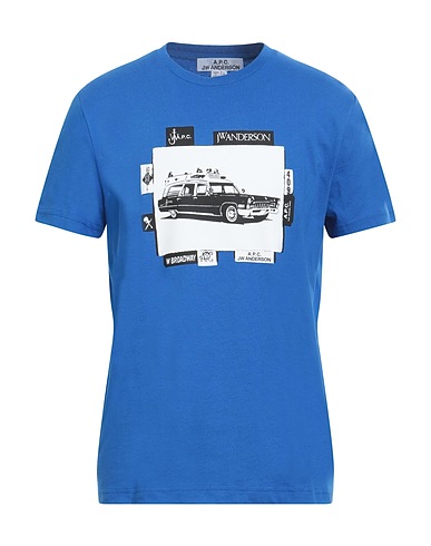 A.P.C. x JW ANDERSON T-shirt Azure 100% Cotton