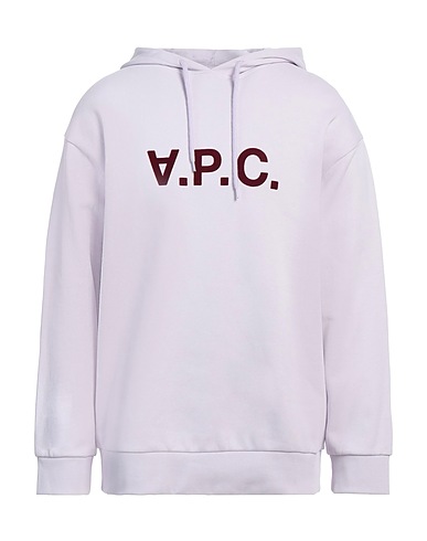 A.P.C. Felpa Malva 100% Cotone