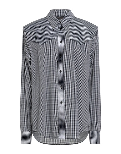 THE ANDAMANE Checked shirt 72% Cotton, 25% Polyamide, 3% Elastane