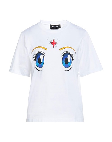 DSQUARED2 T-shirt Bianco 100% Cotone