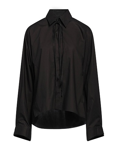 MM6 MAISON MARGIELA Solid colour shirts & blouses Black 100% Cotton