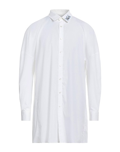 RANDOM IDENTITIES Camicie Bianco 100% Cotone