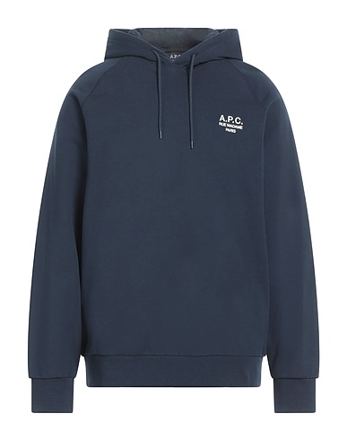 A.P.C. Hooded track jacket  Navy blue 100% Cotton