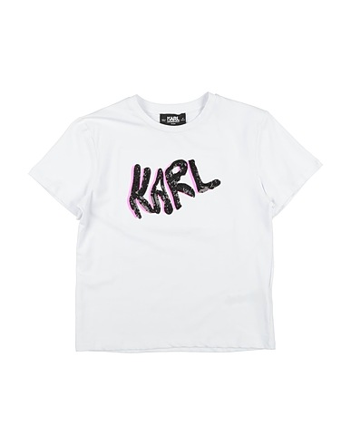 KARL LAGERFELD T-Shirt Weiß 72% Baumwolle, 22% Modal, 6% Elastan
