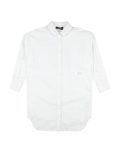 KARL LAGERFELD Dress White 100% Cotton