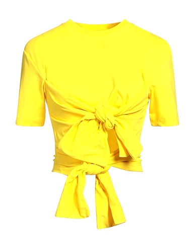 MSGM T-shirt Yellow 100% Cotton