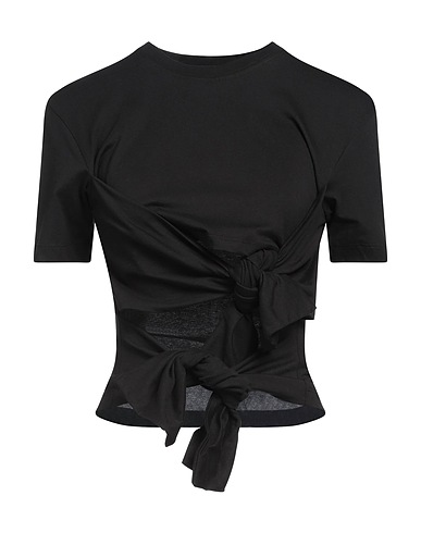 MSGM T-shirt Black 100% Cotton