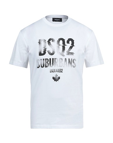 DSQUARED2 T-Shirt Weiß 100% Baumwolle