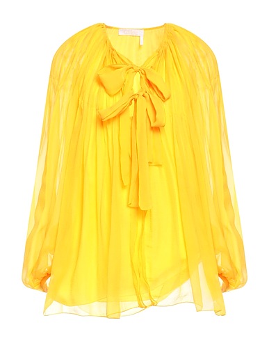 CHLOÉ Silk top Yellow 100% Silk