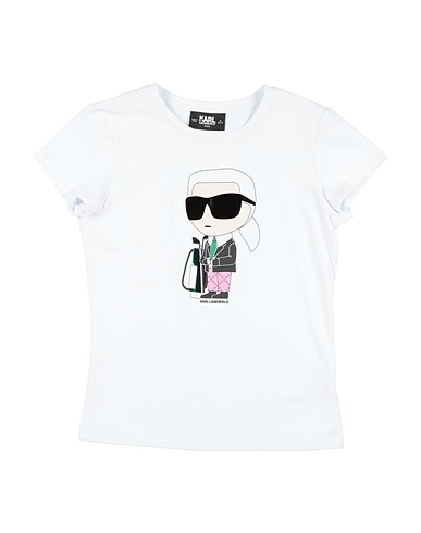 KARL LAGERFELD T-shirt Bianco 72% Cotone, 22% Modal, 6% Elastan