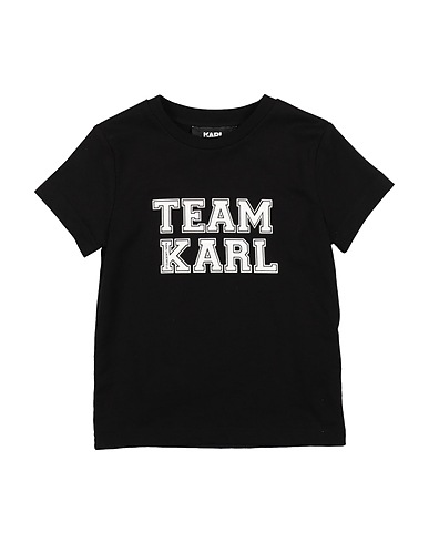 KARL LAGERFELD T-shirt Nero 100% Cotone