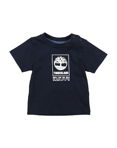 TIMBERLAND T-shirt Midnight blue 100% Cotton, Elastane