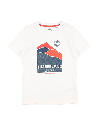 TIMBERLAND T-shirt White 100% Cotton