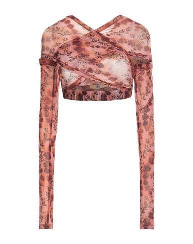 KNWLS Top Brown 84% Polyester, 16% Elastane