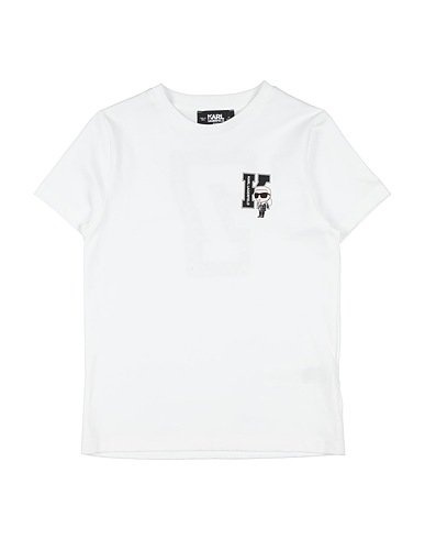 KARL LAGERFELD T-shirt White 100% Organic cotton