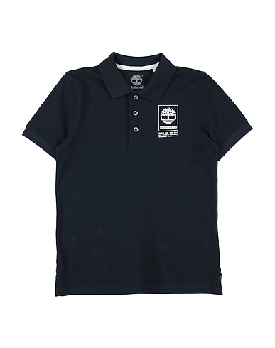 TIMBERLAND Polo shirt Midnight blue 100% Cotton