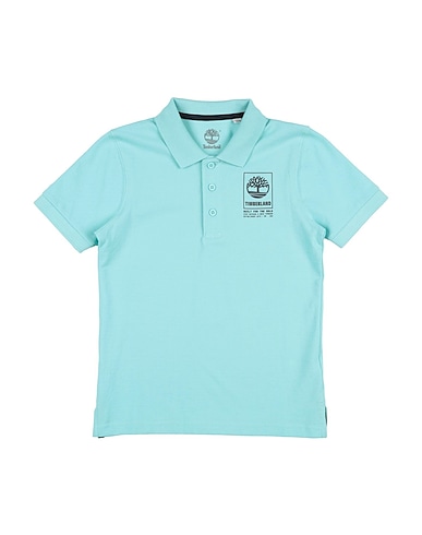 TIMBERLAND Polo shirt TURCHESE 100% Cotton