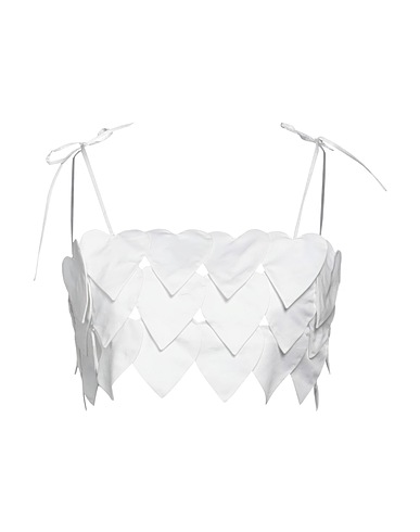 MSGM Top White 100% Cotton