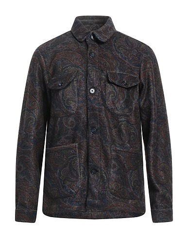 PIETRASALATA Patterned shirt Navy 100% Polyester