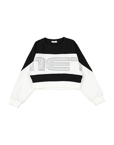MET JEANS Sweatshirt Black 80% Cotton, 20% Elastane