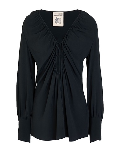 SEMICOUTURE Top 65% Acétate, 35% Soie