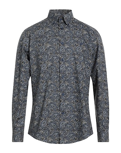 HARMONT & BLAINE Patterned shirt JEANS Midnight blue 100% Cotton