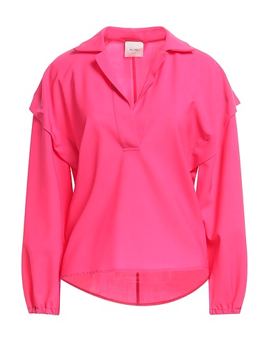 ALYSI Top Fuchsia 95% Virgin Wool, 5% Elastane