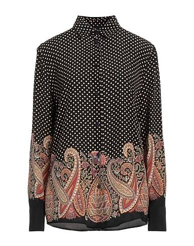 ETRO Patterned shirts & blouses Black 100% Silk