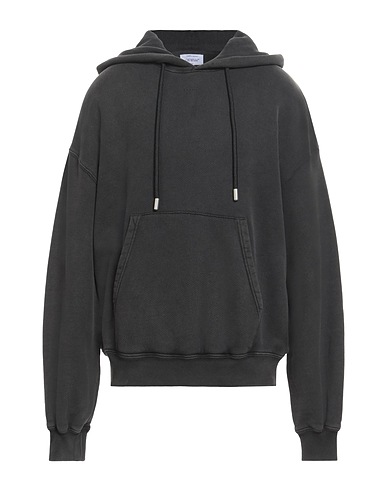 OFF-WHITE™ Hooded track jacket  Charcoal 100% Cotton