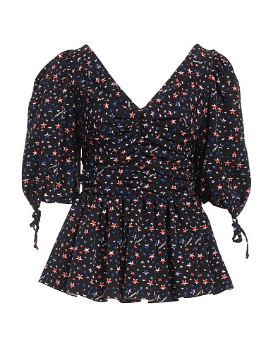 FRANKIE MORELLO Top Black 90% Polyester, 10% Elastane