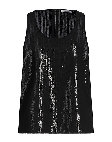 MAX MARA Top Black 100% Polyester