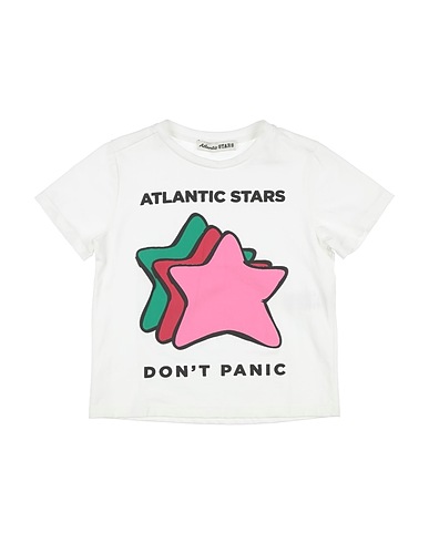 ATLANTIC STARS Ｔシャツ ホワイト コットン 100%