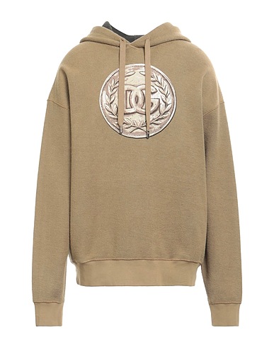 DOLCE&GABBANA Hoodie Militärgrün 100% Baumwolle