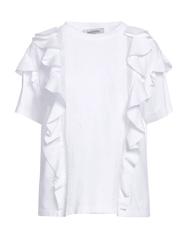 VALENTINO GARAVANI T-shirt White 100% Cotton, Polyamide