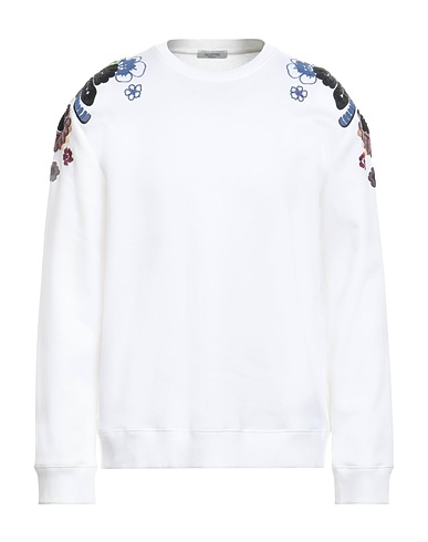 VALENTINO GARAVANI Sweatshirt White 94% Cotton, 6% Polyamide, Elastane