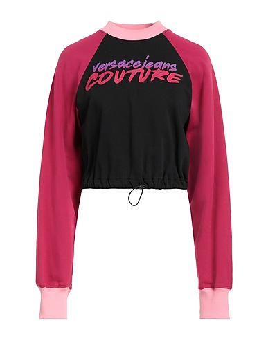 VERSACE JEANS COUTURE Sweatshirt Black 100% Cotton