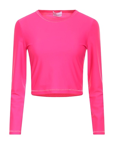 REDValentino T-shirt Fuchsia 80% Polyamide, 20% Elastane
