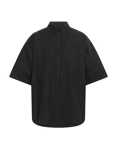 BALENCIAGA Hemden Schwarz 100% Baumwolle