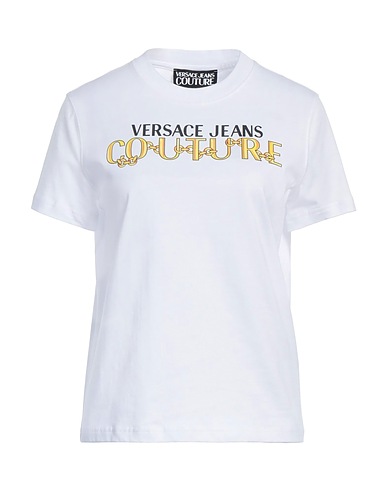 VERSACE JEANS COUTURE T-shirt White 100% Cotton