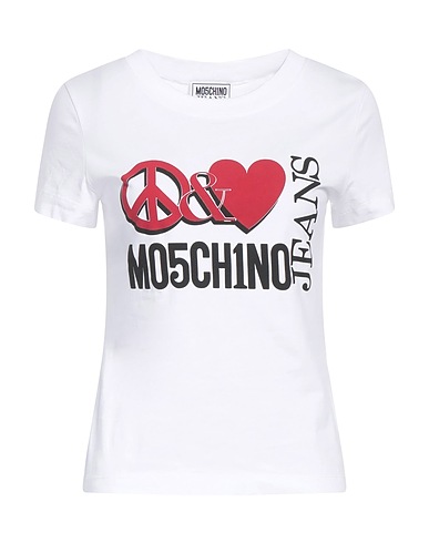 MOSCHINO JEANS T-shirt White 100% Cotton