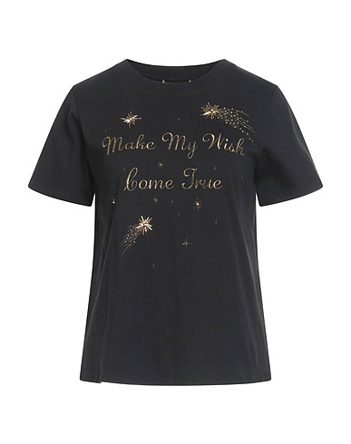 TWINSET T-Shirt Schwarz 100% Baumwolle