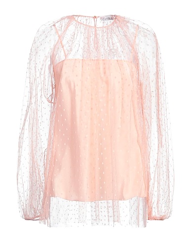 REDValentino Top Rosa 100% Poliestere