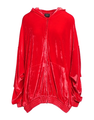 BALENCIAGA Felpa Rosso 77% Viscosa, 21% Poliammide, 2% Elastan