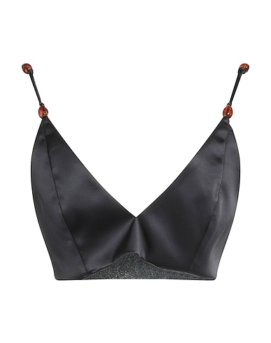 GANNI Tops 91% Recycled polyester, 9% Elastane