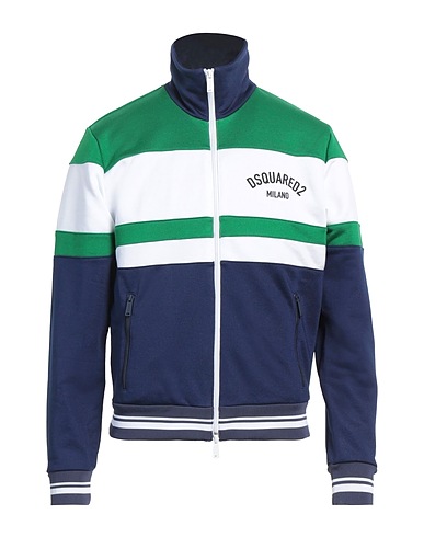 DSQUARED2 Sweatshirt Emerald green 55% Cotton, 45% Polyester