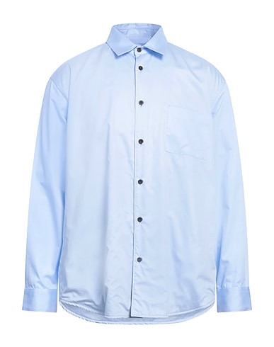 GR10K Solid color shirt Sky blue 100% Cotton
