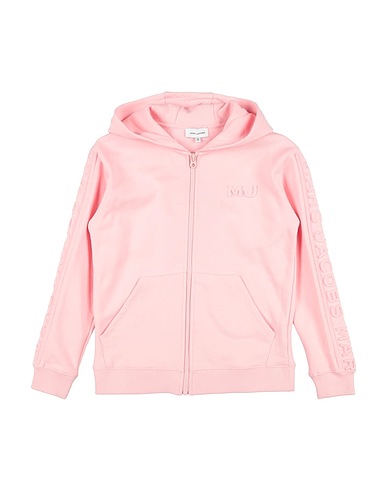 MARC JACOBS Hooded track jacket  Pink 100% Cotton, Elastane