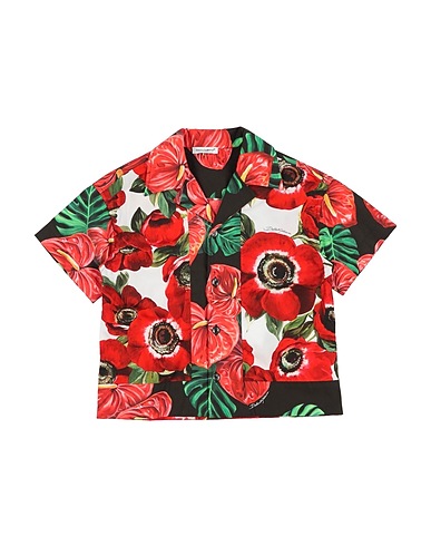 DOLCE&GABBANA Patterned shirt White 100% Cotton