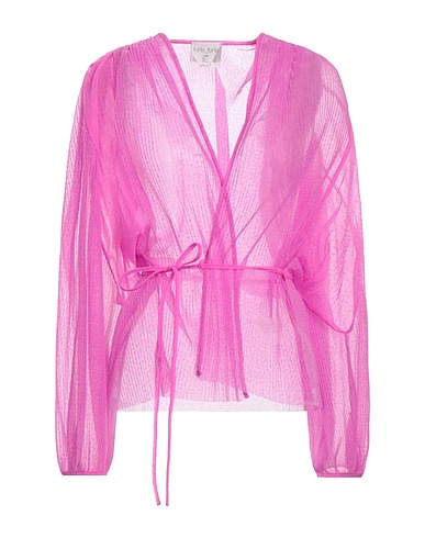 FORTE_FORTE Camicie e bluse tinta unita Magenta 60% Poliestere, 40% Poliestere metallizzato