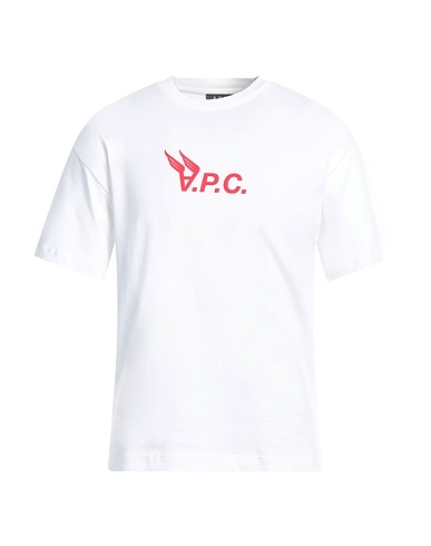 A.P.C. T-Shirt Weiß 100% Baumwolle